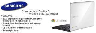Samsung Series 5 XE500C21 H01US 3G Chromebook   Intel Atom N570 1 