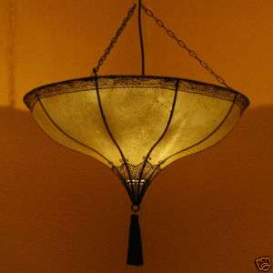 Orientalische Lampe Hennalampe Deckenlampe Marokko 54c  