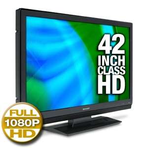 Sharp LC42SB45U 42 Class LCD HDTV   1080p, 1920x1080, 80001 Dynamic 