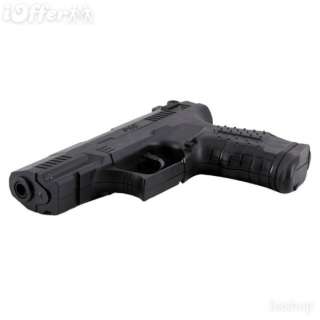 P66 6mm Single shot Plastic BB Gun Airsoft Pistol Black II  