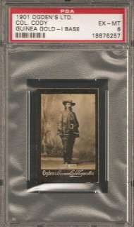 1901 Ogden Guinea Gold ~ COL. BUFFALO BILL CODY ~ PSA 6 ~ Rare High 