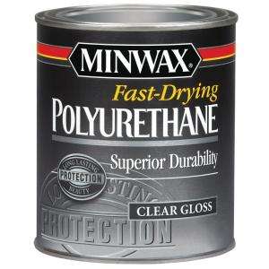 Minwax 1 qt. Gloss Fast Drying Polyurethane 63000 