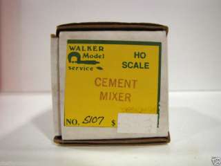 Walker # 5107 1920 Steam Powered Cement Mixer HO MIB  