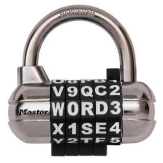   Plus Set Your Own Combination Padlock 1534DHCHD 