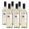6er Weißwein Paket VINO BIANCO Weißwein aus Italien   Lombardei 6 Fl 