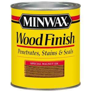 Minwax 1 Qt. Oil Based Special Walnut Wood Finish Interior Stain 70006 