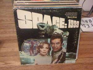 SPACE 1999 Orig TV SOUNDTRACK vinyl LP Barry Gray 1976  