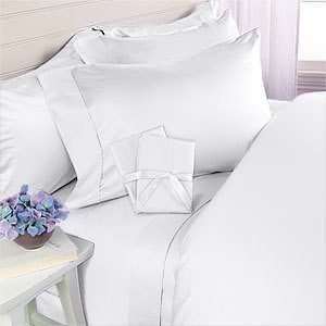 1200 Thread Count 4 Piece Bed Sheet Set & Pillow Cases Queen, King 