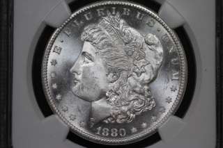 1880 S Morgan Silver Dollar MS66+ NGC United States Mint Coin  