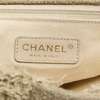 Auth Chanel Beige Tweed Classic Flap Shoulder Bag Handbag  