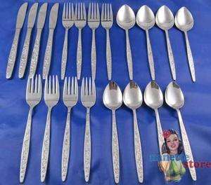 20 pcs Orleans Silver FRENCH GARDEN Japan Stainless NEW  