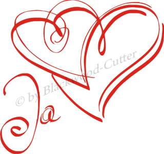Herz Heart Aufkleber Sticker Hochzeit Deco Decor Liebe  