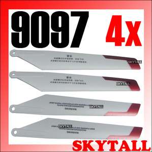 NEW 4x 9097 04 Main Blade A B Parts For DH Double Horse 9097 04 RC 