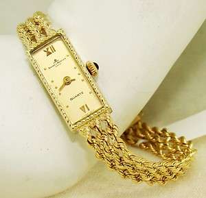 Ladys Baume & Mercier 14kt Wrist Watch Elegant  