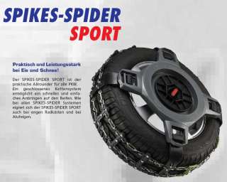 Spikes Spider Compact   Inklusive Felgen Adapter + Kostenloser Versand 