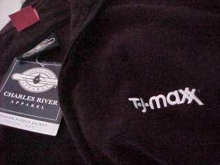 TJ MAXX zip up fleece jacket mens XL NWT NEW  