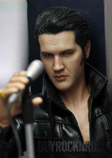   Realistic 13 Figure: Elvis Presley’68 Comeback Special Doll  