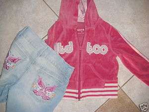   Limited Too and Mudd clothes outfit size 10 girls shorts hoodie  