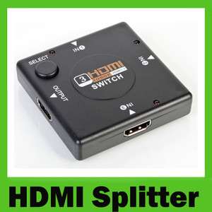   Selector Switch Switcher Splitter for HDTV PS3 XBOX 360 1080P  