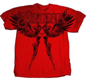 SANTANA   Abraxas Angels   Official T SHIRT Sizes S M L XL Brand New 