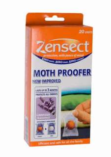 Pack of 20 ZENSECT Bouchard Moth Proofer Balls 1796 1  