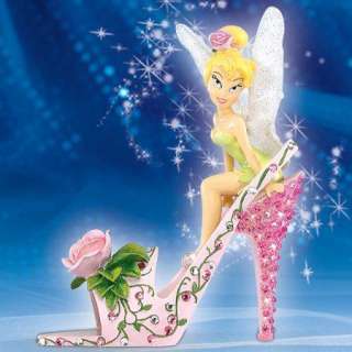 Rose Petal Pixie Tinkerbell Shoe Fairy Figurine  
