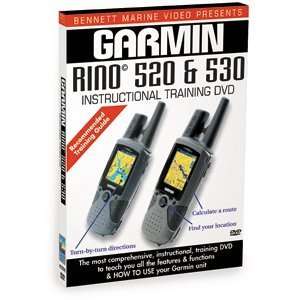  Bennett Training DVD For Garmin Rino 520 & 530 Everything 
