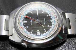 Vintage SEIKO World Time GMT Automatik 6117B automatic navigator TOP 