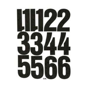  Chartpak Vinyl Numbers   Black   CHA01193