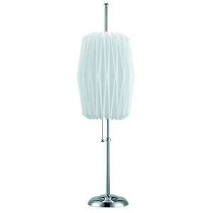  Lite Source Accordian Table Lamp LS 2488C WHT: Home 