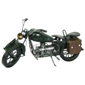  Link Direct W10107 UPS Metal Motorcycle Decor