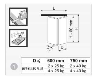 Hercules Plus Bi folding Sliding Door System 1800mm  