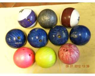10 pz Palle da bowling usate varie misure a Pordenone    