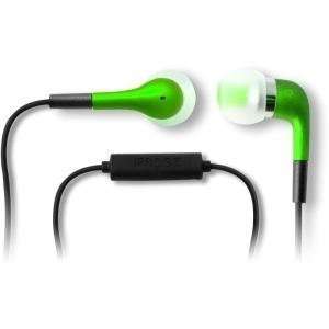  iFrogz EarPollution 3.5 mm Headphones   Green Cell Phones 