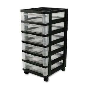 Iris Usa 116833 Mini Chests,6 Drawer,12 1/16 in.x14 1/4 in.x26 7/16 in 