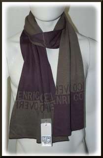 sciarpa ENRICO COVERI uomo *MS1264C SCARF grigio viola  