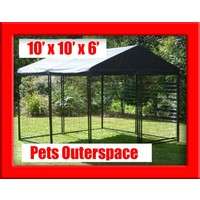 Pet Dog Chicken Pup Cat Enclosure Run Cage Kennel Yard  