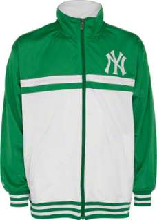 New York Yankees Green Lucky Track Jacket 