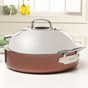   Copperfused Elite Gourmet Chicken Fryer with Dome Lid 