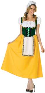 Beer Garden Girl Costume For Adults Bavarian Peasant Girl Costume