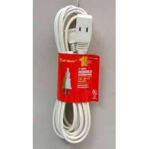  15 Foot U/L White Extension Cord Case Pack 50: Everything 