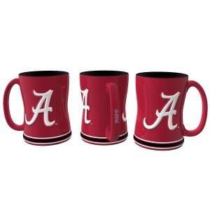 Alabama Crimson Tide Coffee Mug   15oz Sculpted  Sports 