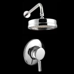 Single Lever Concealed Manual Shower Valve with 12 inch Drench Head