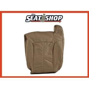   02 Chevy Silverado Med Neutral Leather Seat Cover LH top Automotive