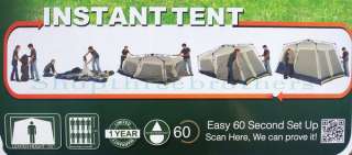 New 14 X 9 Instant Tent 8 Person Camping Big Family Huge Tent Outdoor 