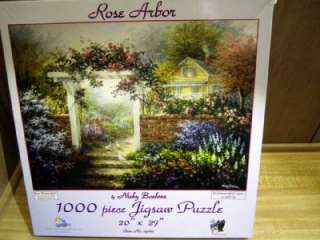   puzzle rose arbor by nicky boehme 1000 pieces 27 x 20 this puzzle was