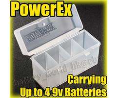 Plastic Battery Case Holder for Rechargeable 9v battery  