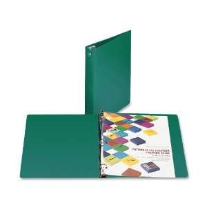 Acco 39716 ACCOHIDE Poly Ring Binder With 35 Pt. Cover, 1 in. Capacity 