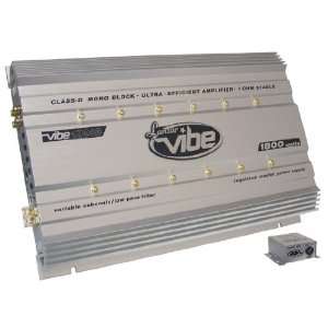   Vibe 1800 Watt Mono Block Mosfet Digital Amplifier