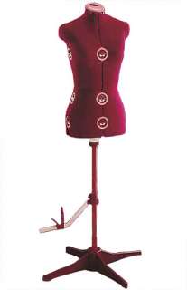 Singer DF 150 Red Adjustable Dress Form Mannequin DF150  